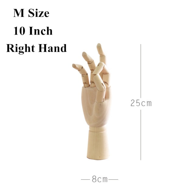 Wooden Hand Figurines